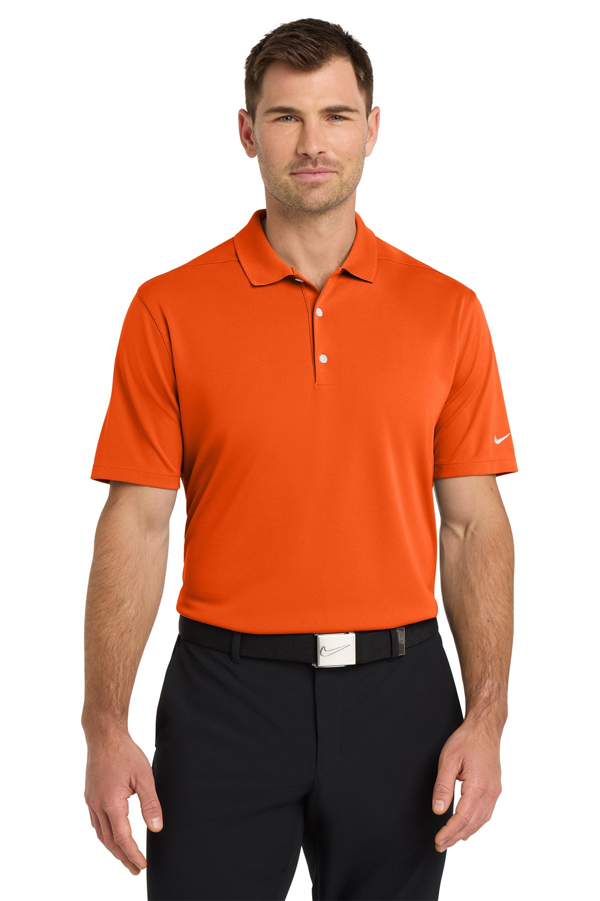 Nike Dri-FIT Micro Pique 2.0 Polo – Men’s (Orange)