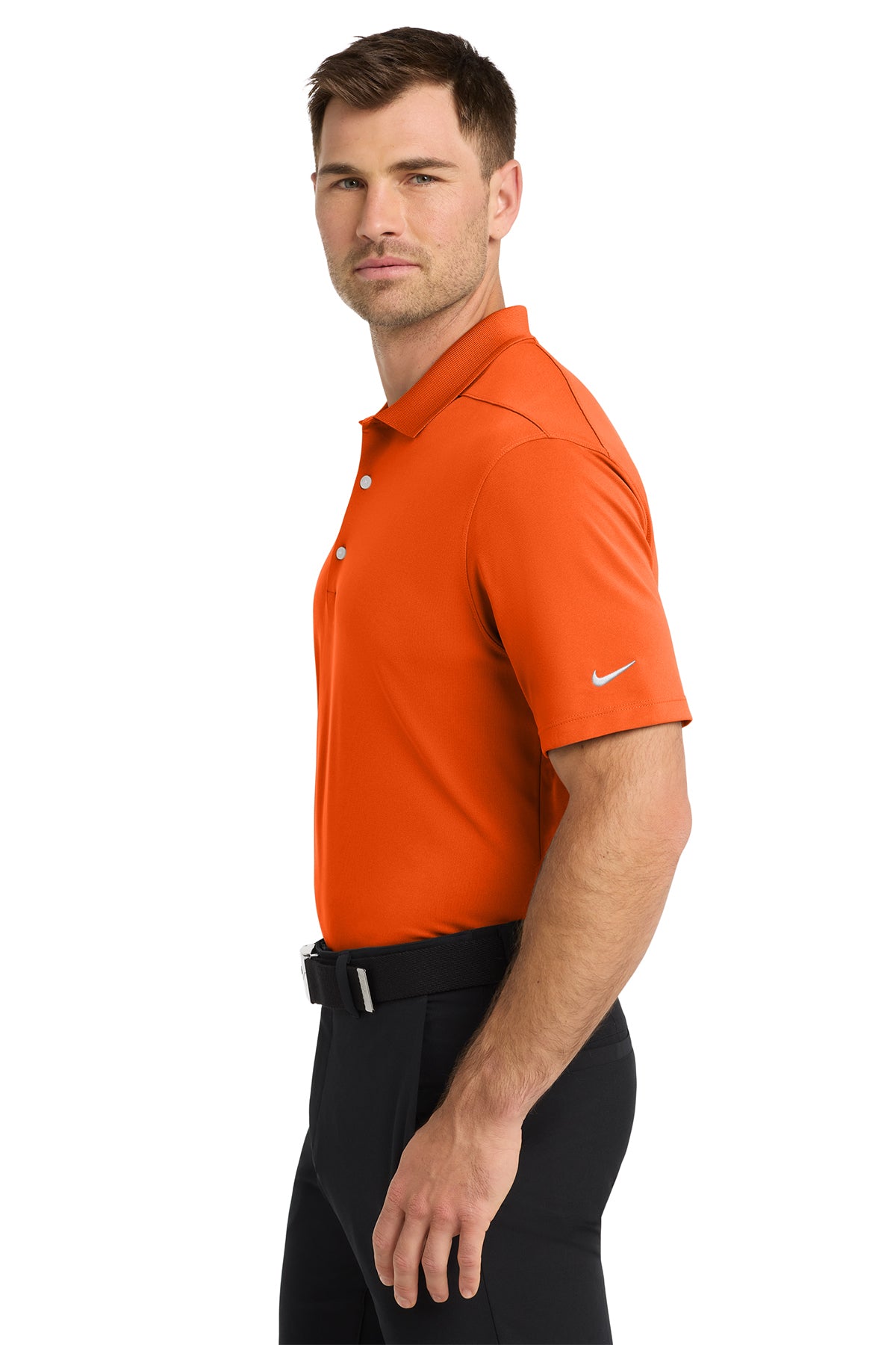 Nike Dri-FIT Micro Pique 2.0 Polo – Men’s (Orange)