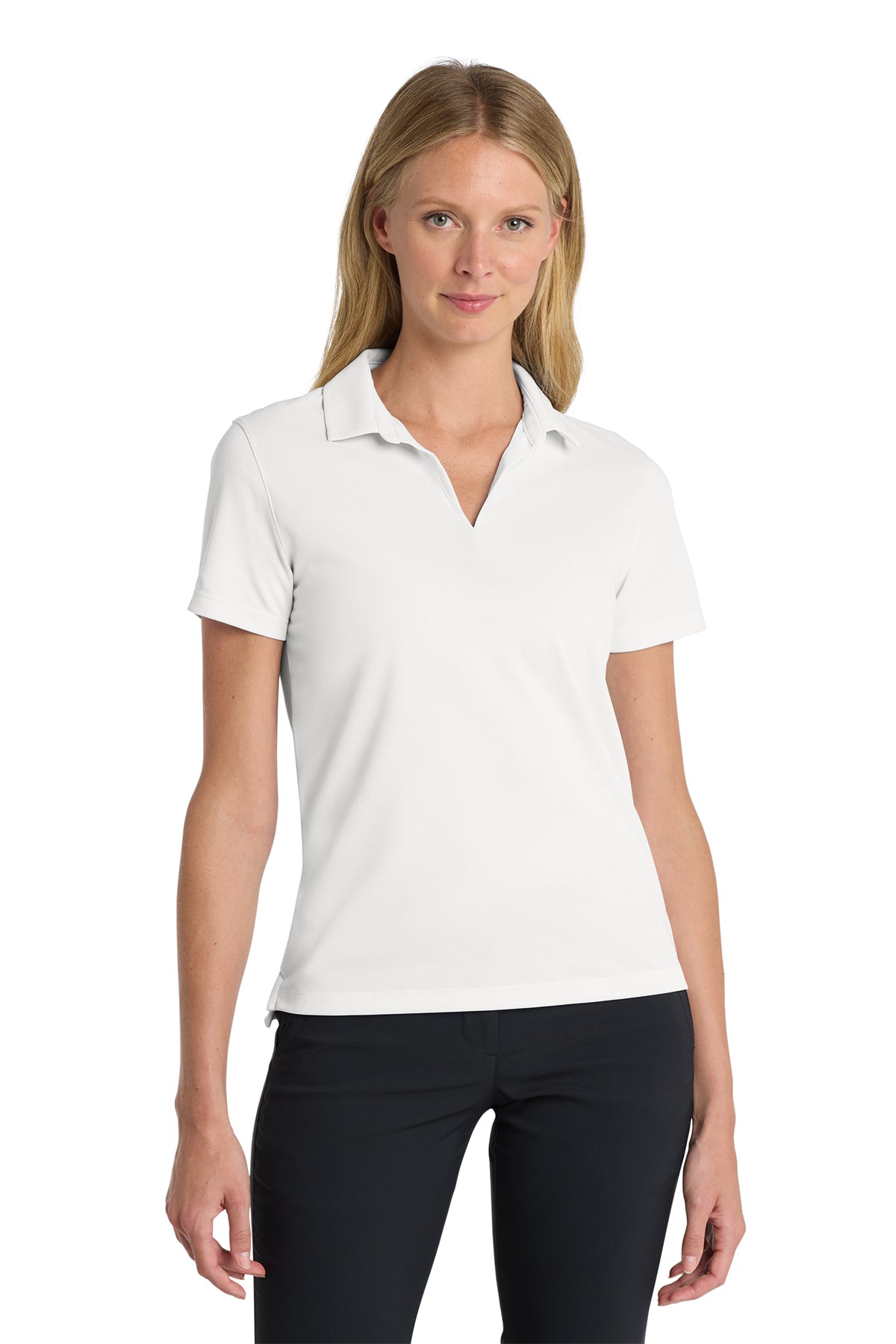 Nike Dri-FIT Micro Pique 2.0 Polo – Women’s (White)