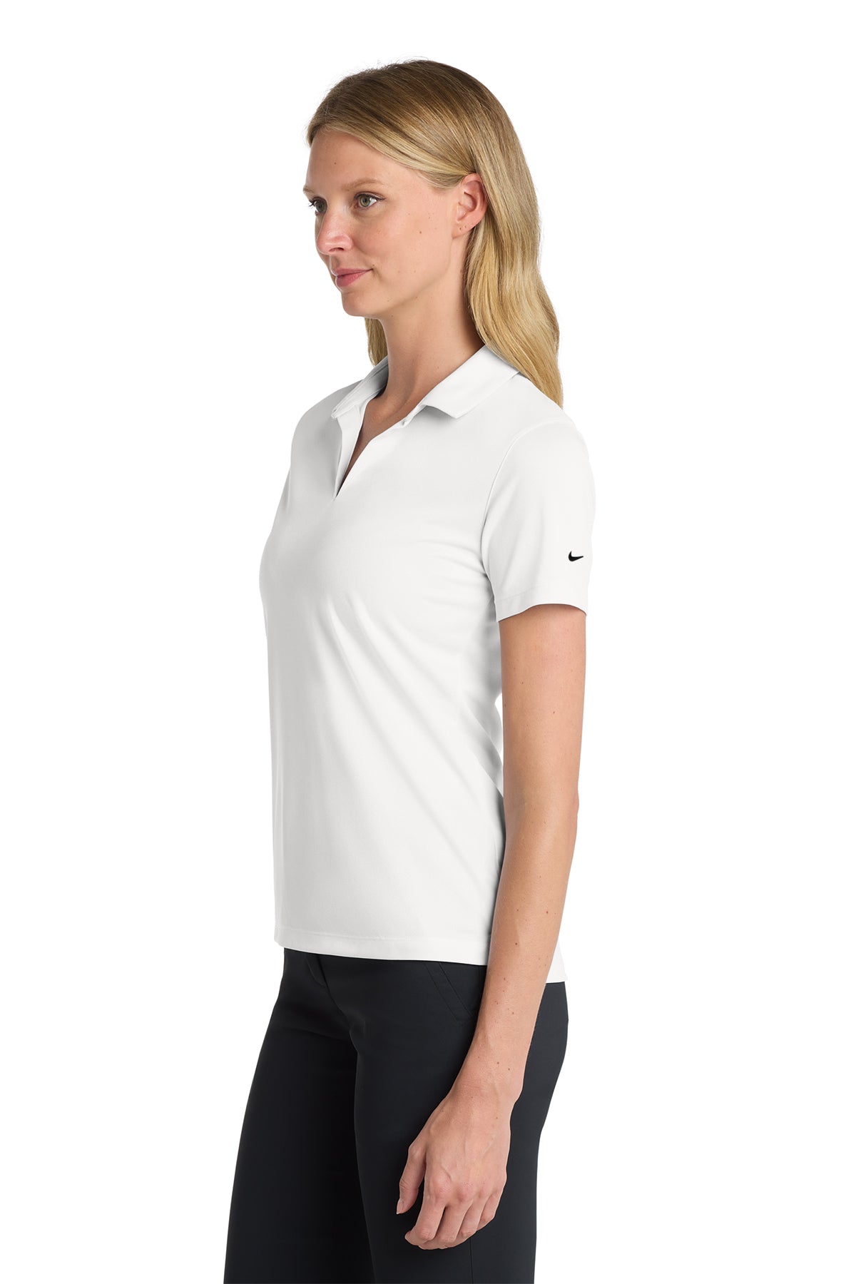 Nike Dri-FIT Micro Pique 2.0 Polo – Women’s (White)