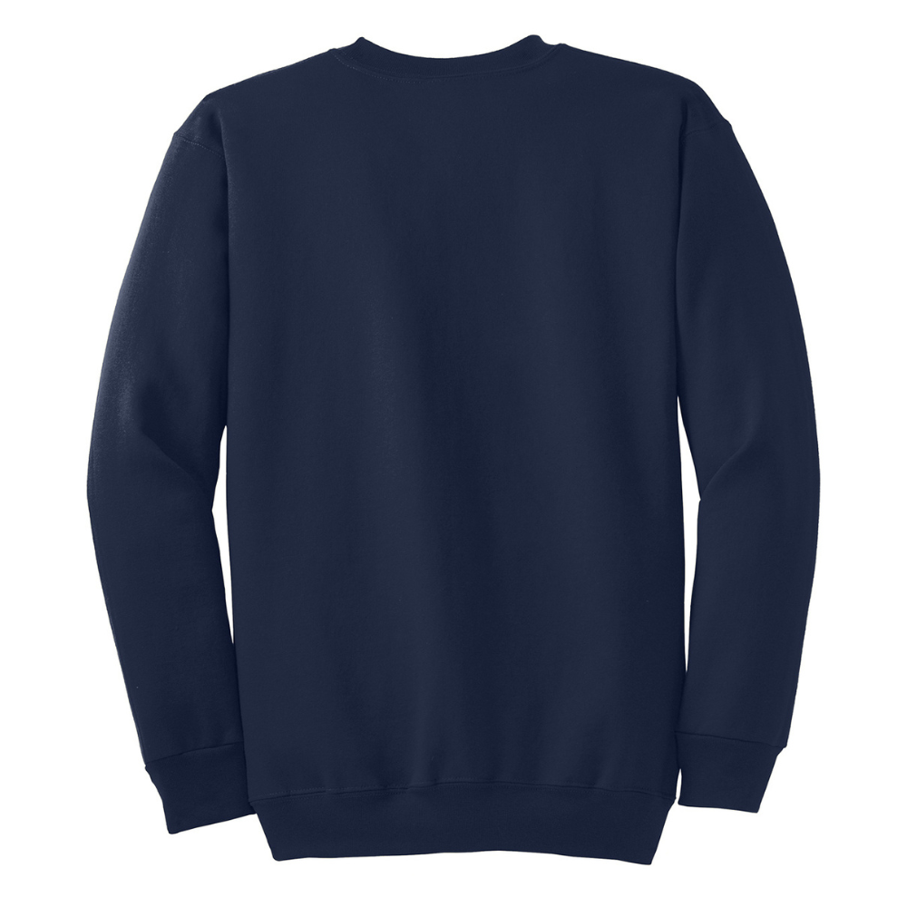 Port & Co™ Essential Fleece Crewneck Sweatshirt - Horizontal Logo